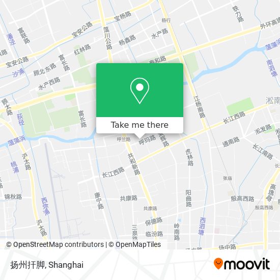 扬州扞脚 map