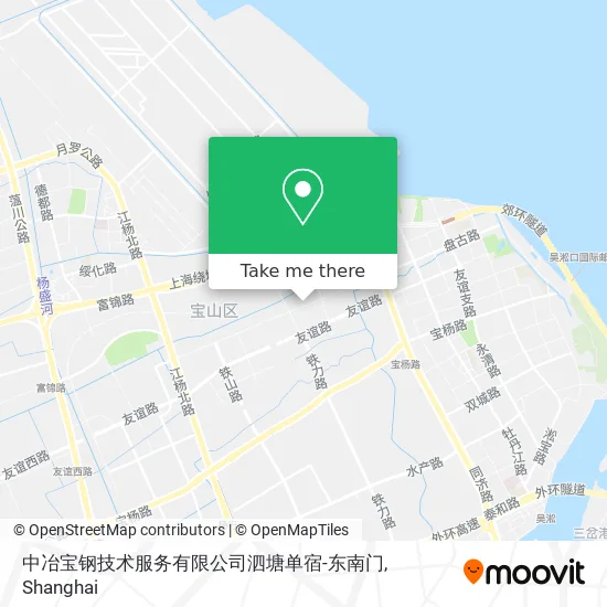 中冶宝钢技术服务有限公司泗塘单宿-东南门 map