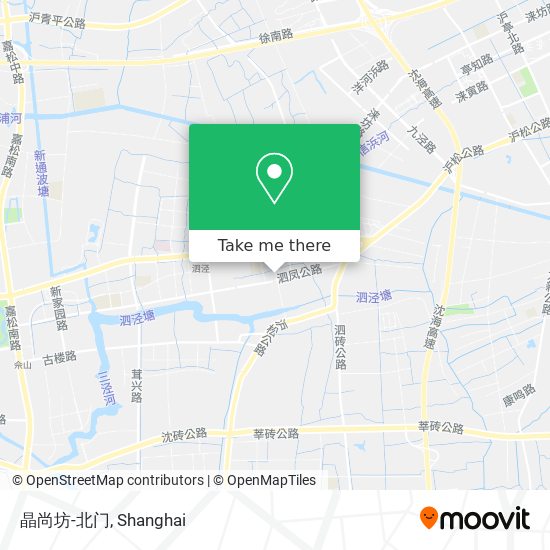 晶尚坊-北门 map