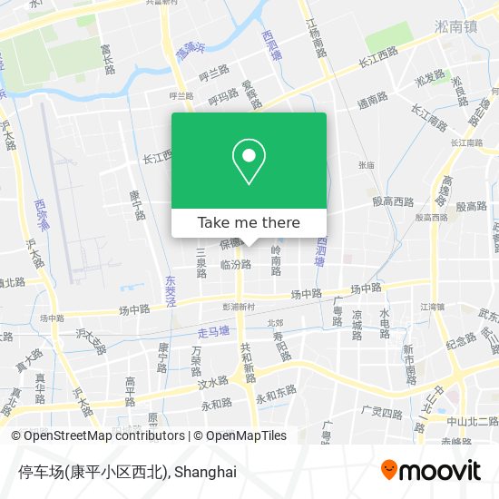停车场(康平小区西北) map