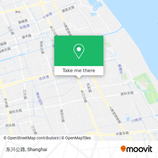 东川公路 map