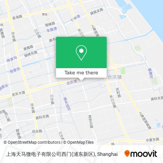 上海天马微电子有限公司西门(浦东新区) map