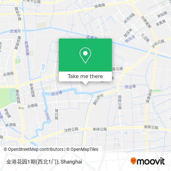 金港花园1期(西北1门) map