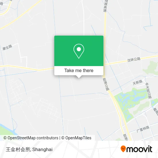 王金村会所 map