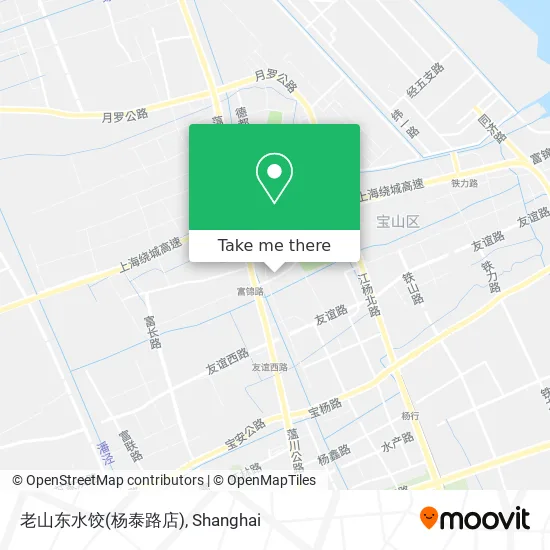 老山东水饺(杨泰路店) map