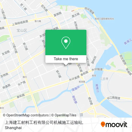 上海建工材料工程有限公司机械施工运输站 map
