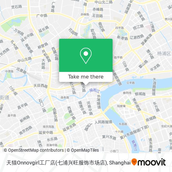 天猫Onnovgirl工厂店(七浦兴旺服饰市场店) map