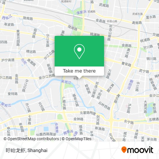 盱眙龙虾 map