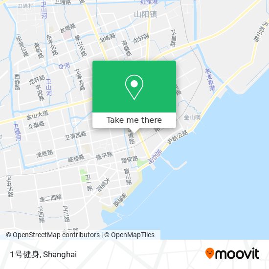 1号健身 map