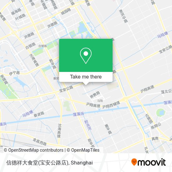 信德祥大食堂(宝安公路店) map