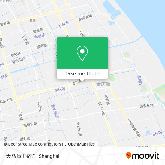 天马员工宿舍 map