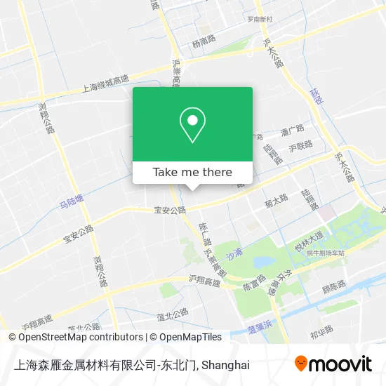 上海森雁金属材料有限公司-东北门 map