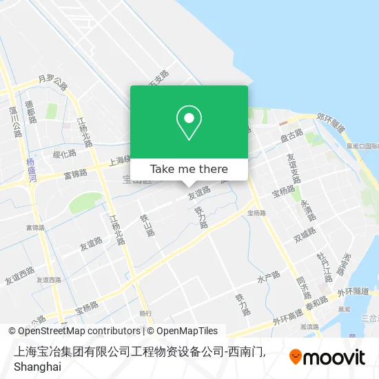 上海宝冶集团有限公司工程物资设备公司-西南门 map