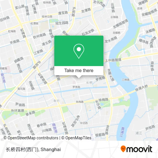 长桥四村(西门) map