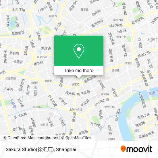 Sakura Studio(徐汇店) map