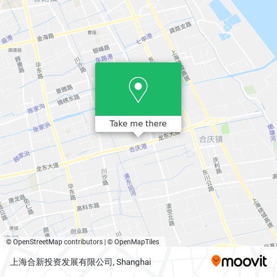 上海合新投资发展有限公司 map