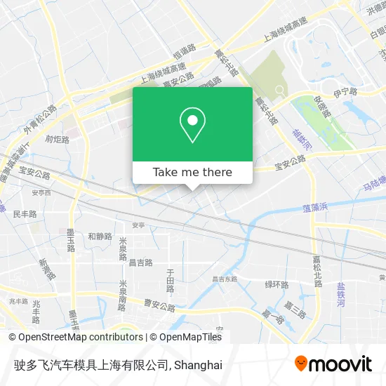驶多飞汽车模具上海有限公司 map