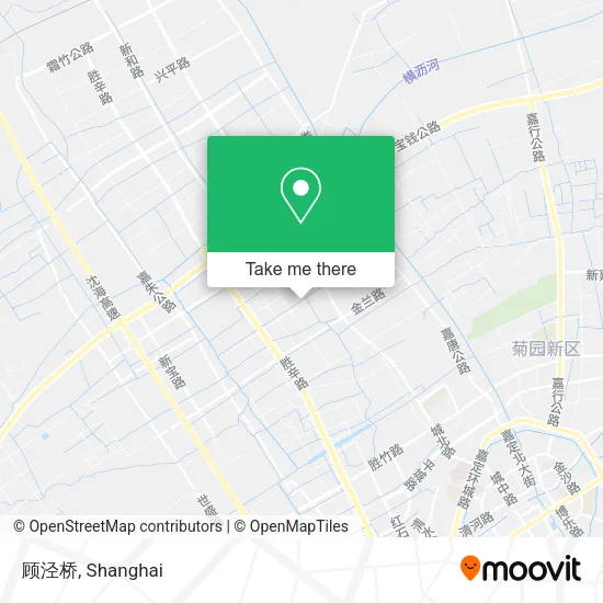 顾泾桥 map