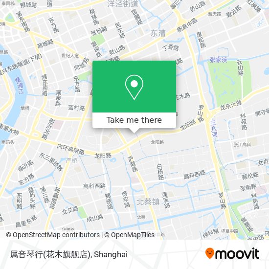 属音琴行(花木旗舰店) map