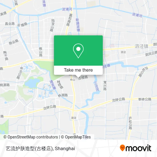 艺流护肤造型(古楼店) map