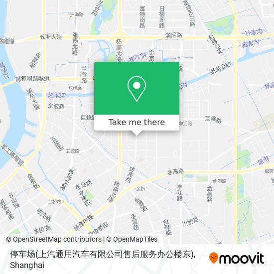 停车场(上汽通用汽车有限公司售后服务办公楼东) map