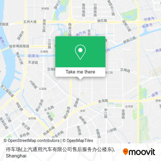 停车场(上汽通用汽车有限公司售后服务办公楼东) map