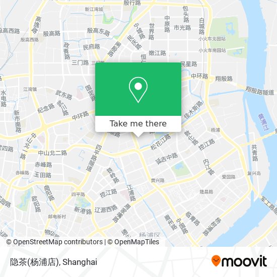 隐茶(杨浦店) map