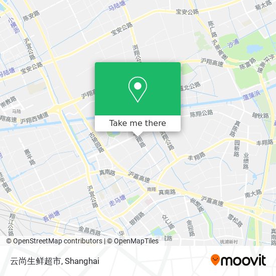 云尚生鲜超市 map