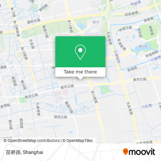 苗桥路 map