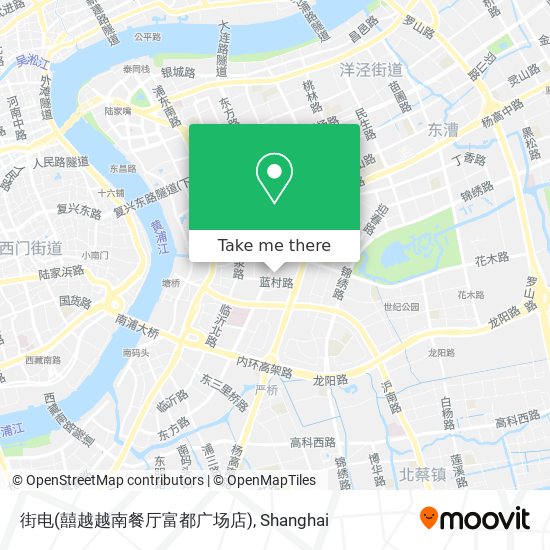 街电(囍越越南餐厅富都广场店) map
