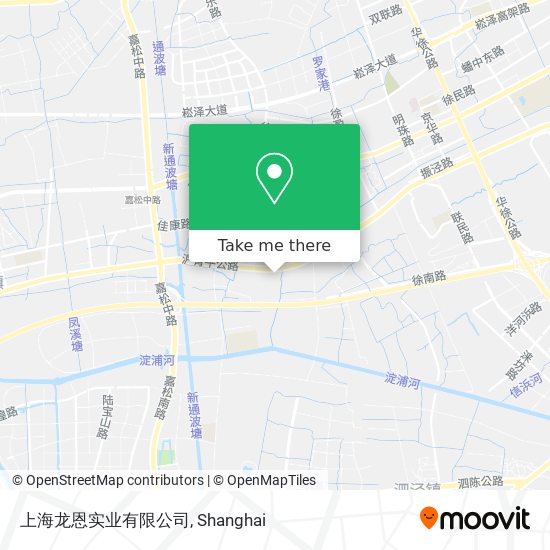 上海龙恩实业有限公司 map