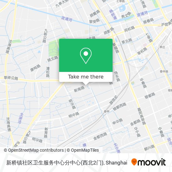 新桥镇社区卫生服务中心分中心(西北2门) map