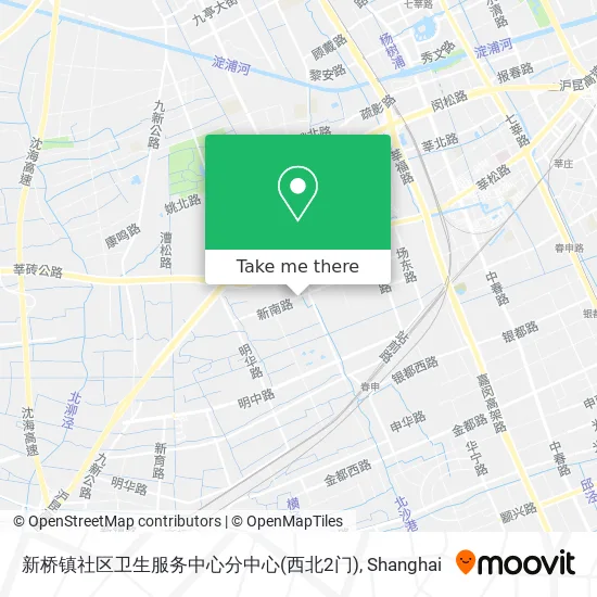 新桥镇社区卫生服务中心分中心(西北2门) map