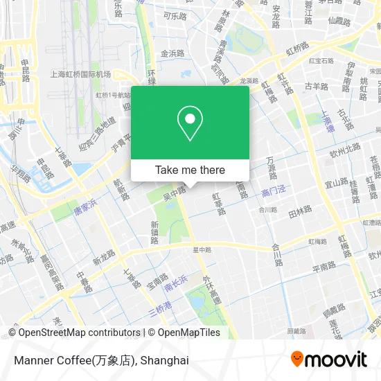 Manner Coffee(万象店) map