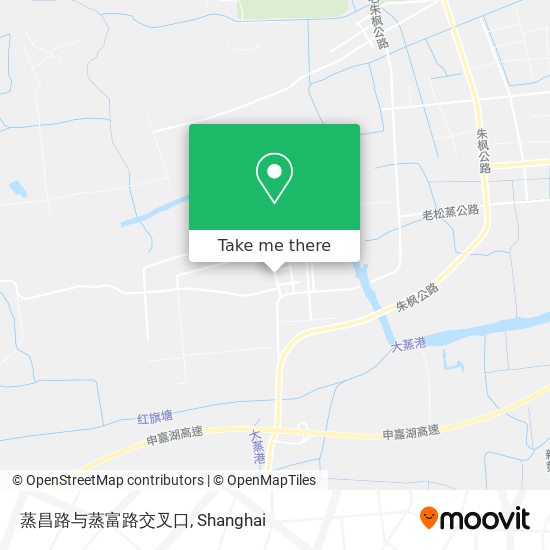 蒸昌路与蒸富路交叉口 map