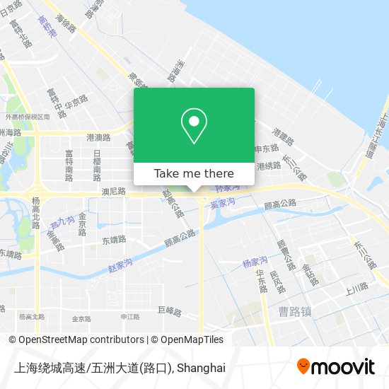 上海绕城高速/五洲大道(路口) map