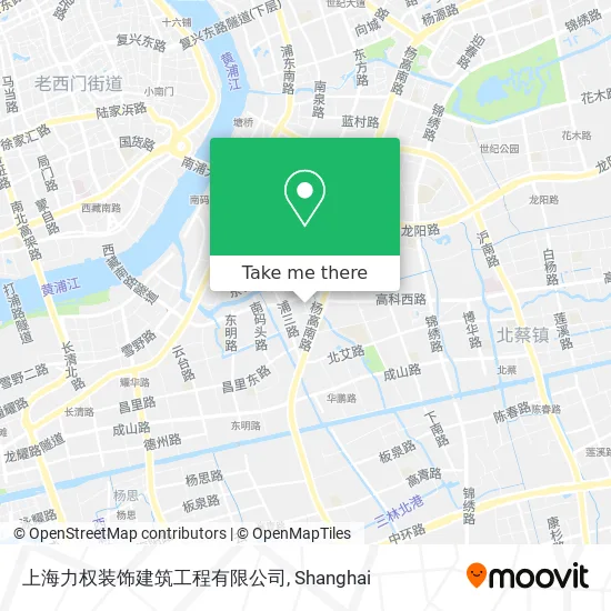 上海力权装饰建筑工程有限公司 map