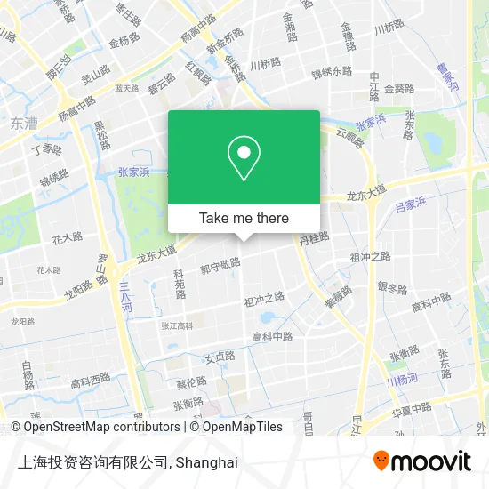 上海投资咨询有限公司 map