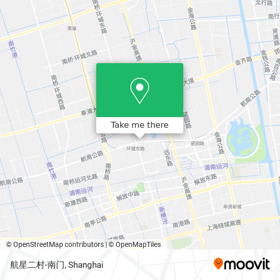 航星二村-南门 map