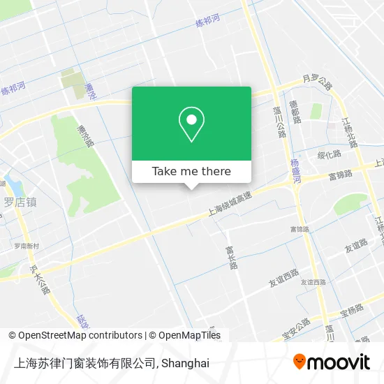 上海苏律门窗装饰有限公司 map