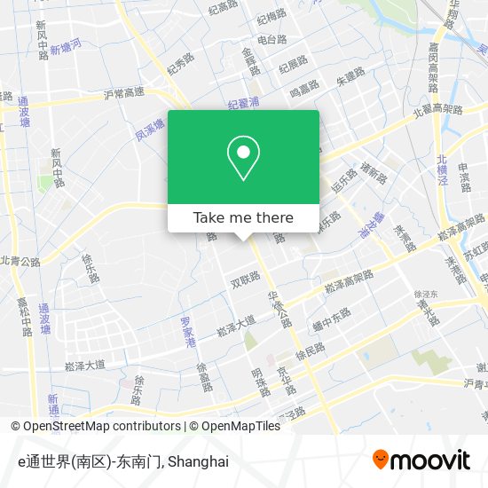 e通世界(南区)-东南门 map