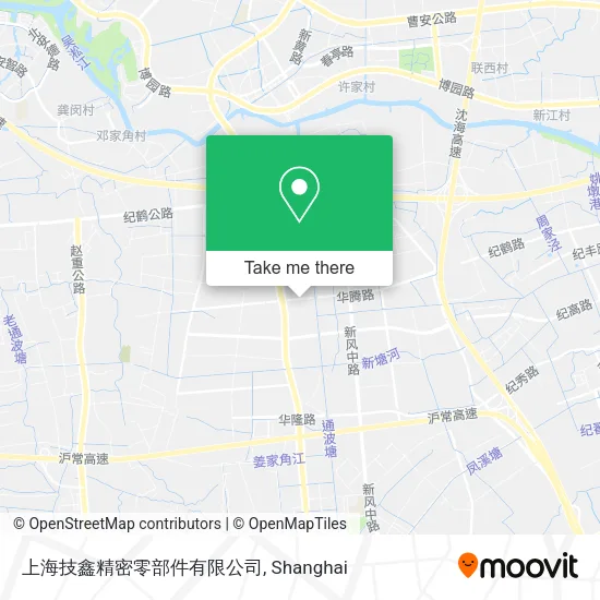 上海技鑫精密零部件有限公司 map