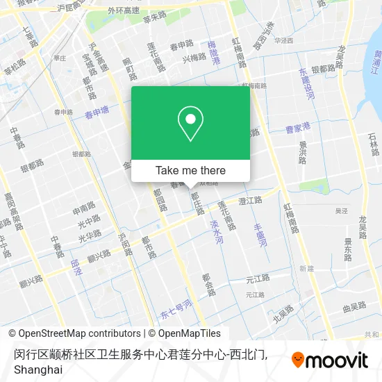 闵行区颛桥社区卫生服务中心君莲分中心-西北门 map