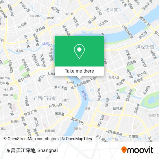 东昌滨江绿地 map