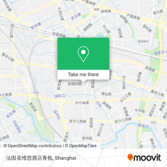 法国圣维思酒店香氛 map