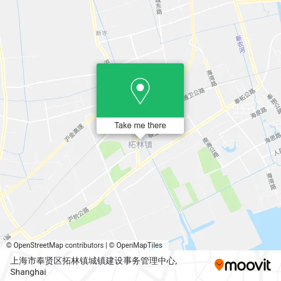上海市奉贤区拓林镇城镇建设事务管理中心 map
