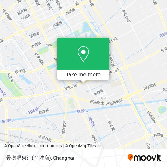 景御温泉汇(马陆店) map
