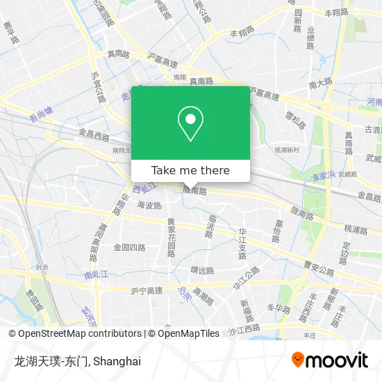 龙湖天璞-东门 map