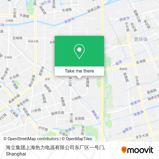 海立集团上海热力电器有限公司东厂区一号门 map