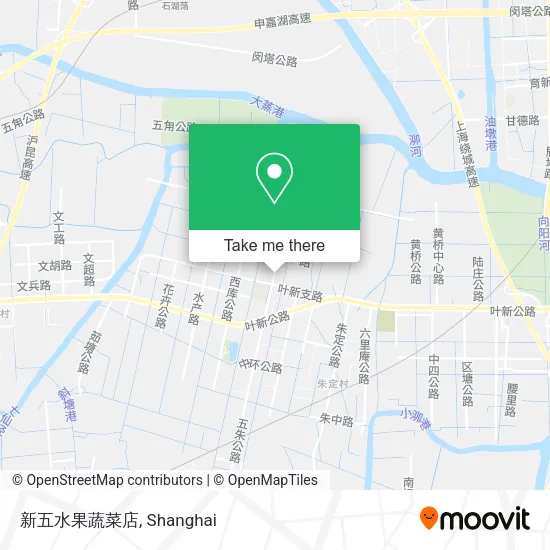 新五水果蔬菜店 map
